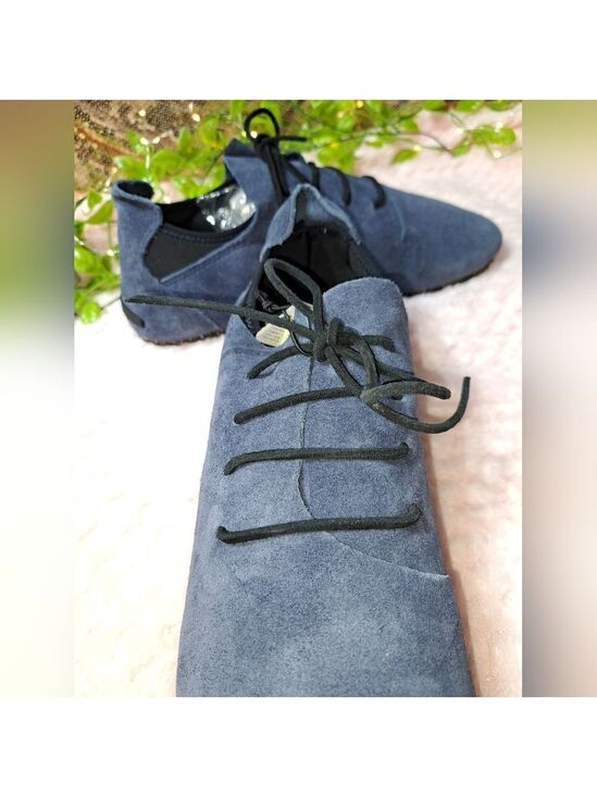NIB Otz1 Leather Shoes  Superslick In Navy Black? main image 6